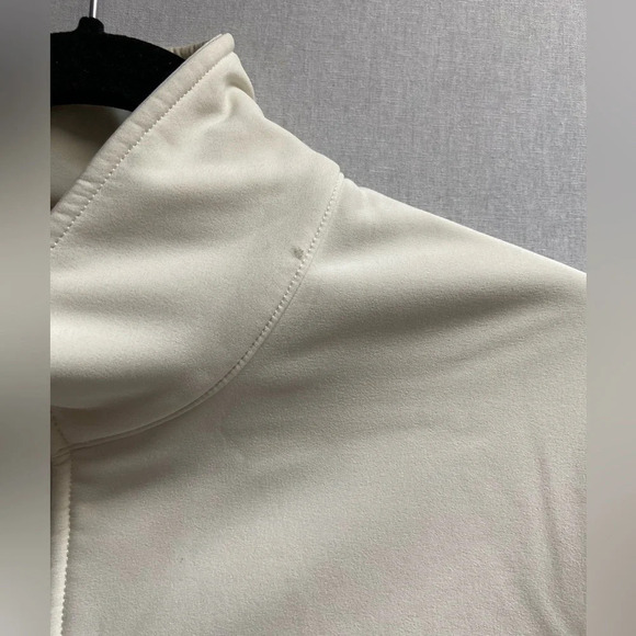 Whiteridge Xtreme Series Cream  Fleece Golf Short Sleeve full zip jacket Sz S - Picture 8 of 15